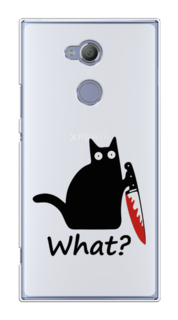 Чехол на Sony Xperia XA2 Ultra "Котик с ножом" Case Place