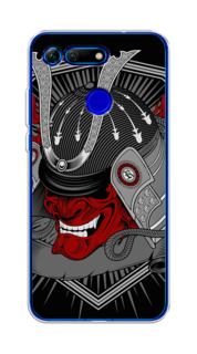 Чехол на Honor V20 "Красная маска самурая" Case Place