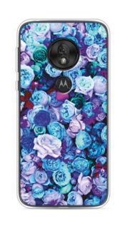 Чехол на Motorola Moto G7 Play "Цветочный ковер" Case Place