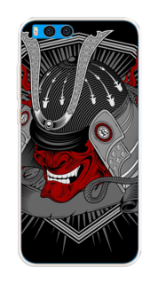 Чехол на Xiaomi Mi Note 3 "Красная маска самурая" Case Place