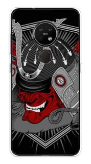 Чехол на Nokia 6.2 "Красная маска самурая" Case Place