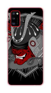 Чехол на Samsung Galaxy A41 "Красная маска самурая" Case Place