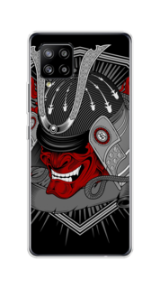 Чехол на Samsung Galaxy A42 "Красная маска самурая" Case Place