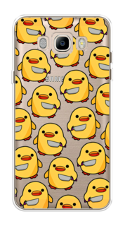 Чехол на Samsung Galaxy J7 2016 "Утка с ножом" Case Place