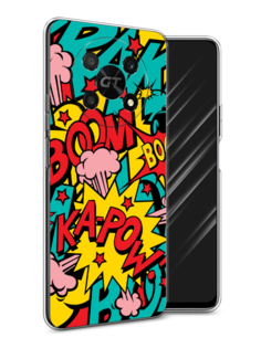 Чехол Awog на Honor X40 GT "Постер pop art"