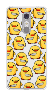 Чехол на ZTE Blade A910 "Утка с ножом" Case Place