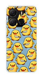 Чехол на Tecno Pop 7 "Утка с ножом" Case Place