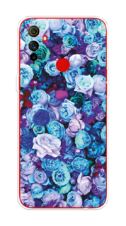 Чехол на Realme C3 "Цветочный ковер" Case Place