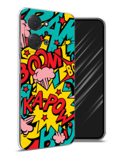 Чехол Awog на Honor X7A "Постер pop art"