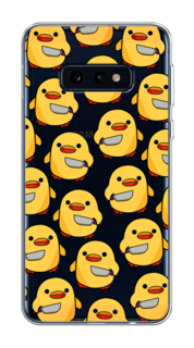 Чехол на Samsung Galaxy S10E "Утка с ножом" Case Place