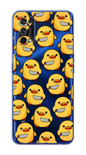 Чехол на Realme 7 Pro "Утка с ножом" Case Place
