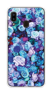Чехол на Samsung Galaxy A20 "Цветочный ковер" Case Place