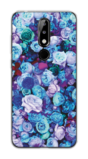 Чехол на Nokia 5.1 Plus (X5) "Цветочный ковер" Case Place
