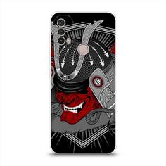 Чехол на Lenovo K14 Plus/Motorola Moto E20/E30/E40 "Красная маска самурая" Case Place