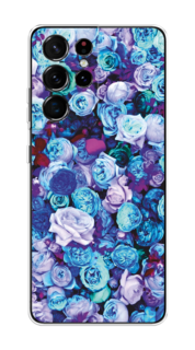 Чехол на Samsung Galaxy S21 Ultra Цветочный ковер Case Place