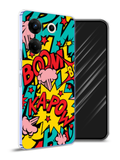 Чехол Awog на Tecno Camon 20 Pro 5G "Постер pop art"