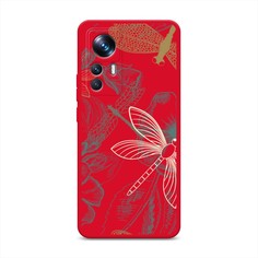 Чехол Awog на Xiaomi 12T Pro "Тени стрекоз"