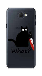 Чехол на Samsung Galaxy J5 Prime 2016 "Котик с ножом" Case Place