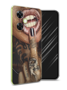 Чехол Awog на OnePlus Nord N30 5G/Nord CE3 5G/Nord CE3 Lite "Девушка с татуировками"