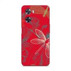 Чехол Awog на Oppo A57s "Тени стрекоз"