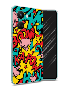 Чехол Awog на Huawei nova 10 SE "Постер pop art"