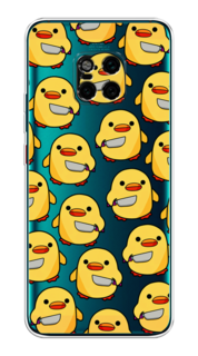 Чехол на Huawei Mate 20 Pro "Утка с ножом" Case Place