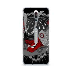 Чехол на ZTE RedMagic 5S "Красная маска самурая" Case Place