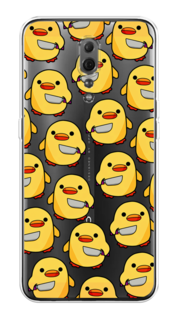 Чехол на Oppo Reno Z "Утка с ножом" Case Place