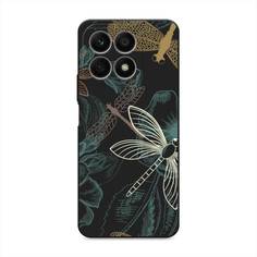 Чехол Awog на Honor X8A "Тени стрекоз"