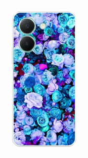 Чехол на Vivo Y36 "Цветочный ковер" Case Place