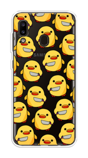 Чехол на Samsung Galaxy A20 "Утка с ножом" Case Place