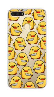 Чехол на Honor 7C "Утка с ножом" Case Place