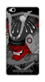 Чехол на Xiaomi Redmi 3 Pro (3S) "Красная маска самурая" Case Place