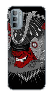 Чехол на Motorola Moto G31 "Красная маска самурая" Case Place