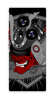 Чехол на Tecno Phantom X2/X2 Pro "Красная маска самурая" Case Place