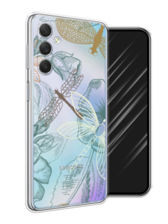 Чехол Awog на Samsung Galaxy M54 "Тени стрекоз"