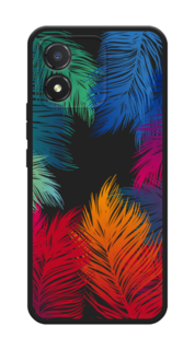 Чехол Awog на Honor X5 "Рамка из перьев"