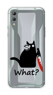 Чехол на Xiaomi Black Shark 2"Котик с ножом" Case Place