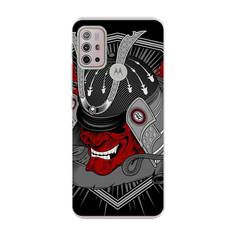 Чехол на Lenovo K13 Note/Motorola Moto G10/G20/G30 "Красная маска самурая" Case Place