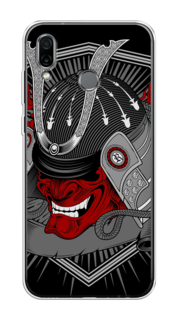 Чехол на Honor Play "Красная маска самурая" Case Place