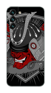 Чехол на Samsung Galaxy S22 "Красная маска самурая" Case Place