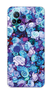 Чехол на Vivo V21 "Цветочный ковер" Case Place