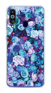 Чехол на Samsung Galaxy M40 "Цветочный ковер" Case Place