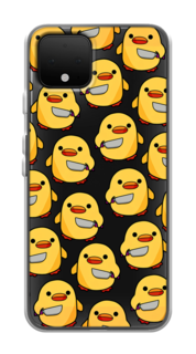 Чехол на Google Pixel 4 Утка с ножом Case Place