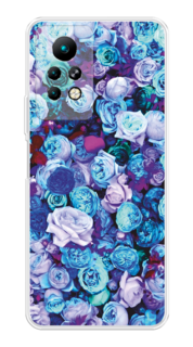Чехол на Infinix Note 11 Pro "Цветочный ковер" Case Place