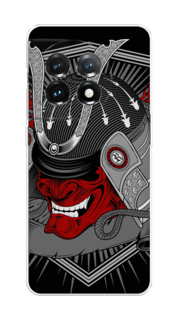 Чехол на OnePlus 11 "Красная маска самурая" Case Place