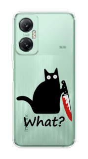 Чехол на Infinix HOT 20 5G "Котик с ножом" Case Place