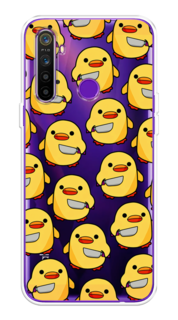 Чехол на Realme 5 "Утка с ножом" Case Place