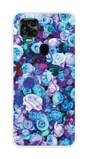 Чехол на ZTE Blade V2020 "Цветочный ковер" Case Place