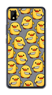 Чехол на ZTE Blade L210 "Утка с ножом" Case Place